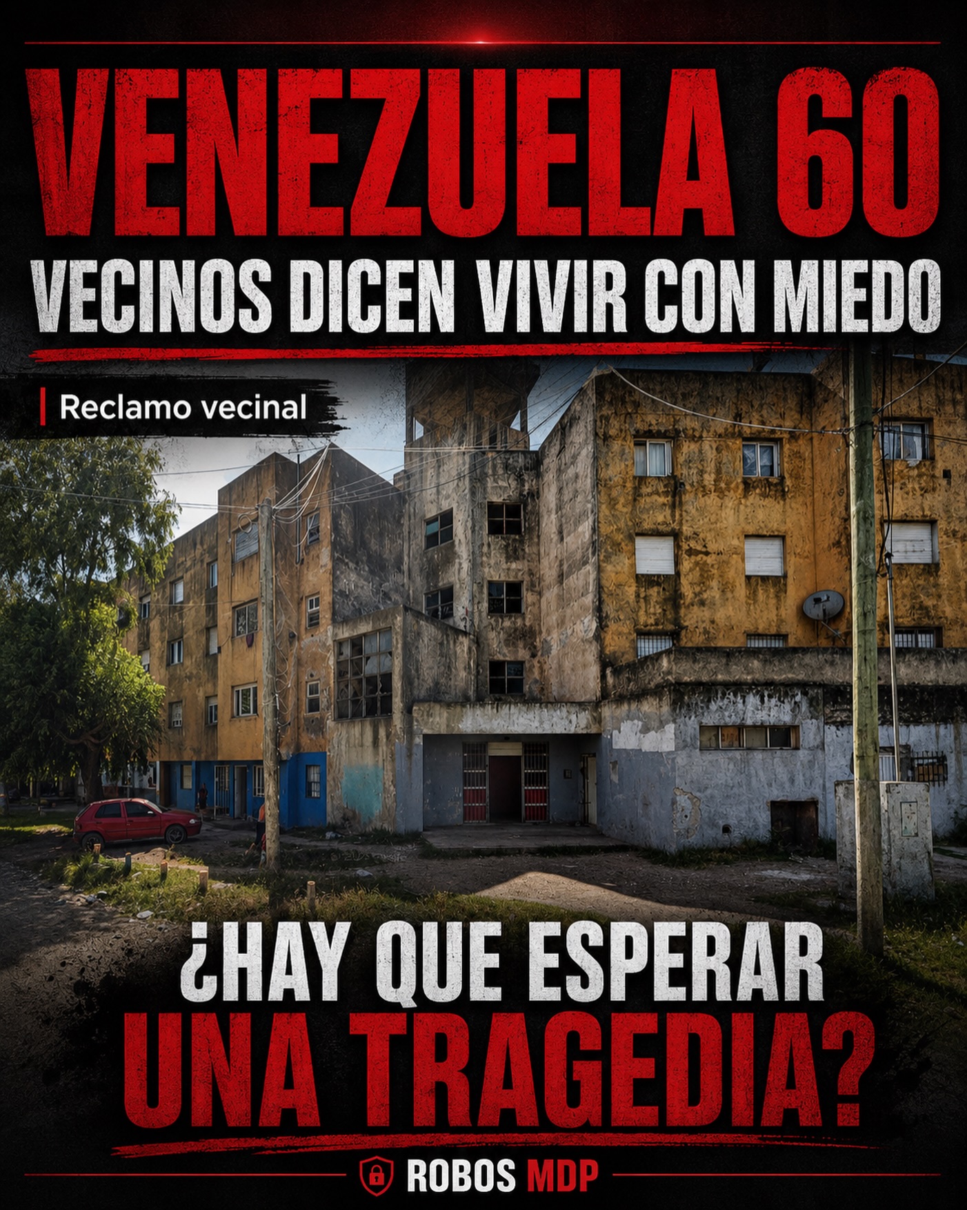 Vecinos denuncian miedo por un inmueble en Echepare
