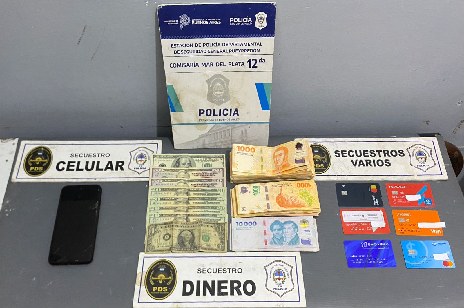 Detuvieron a un adolescente de 15 años tras un robo armado