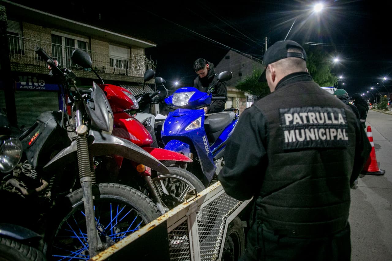 Más de 4 mil motos secuestradas en Mar del Plata este año