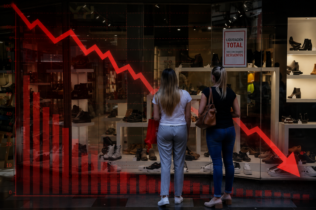 Julio dejó las ventas marplatenses 7% abajo