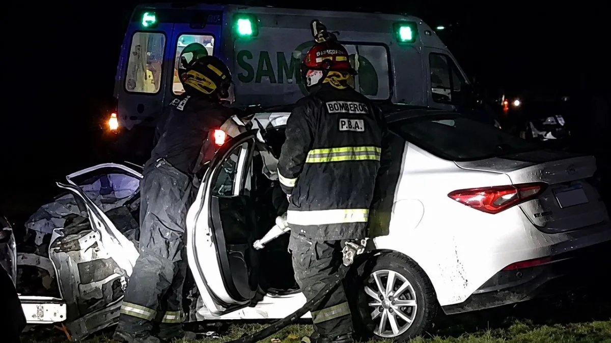 Sigue grave un hombre tras un choque en la ruta 88
