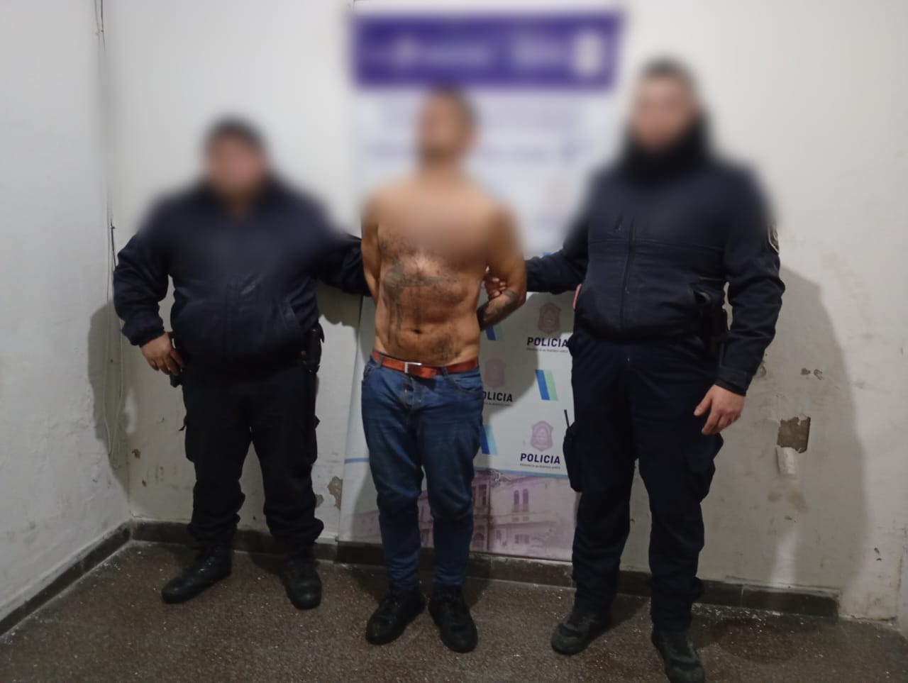 Escaló, rompió y se escondió: la alarma lo entregó