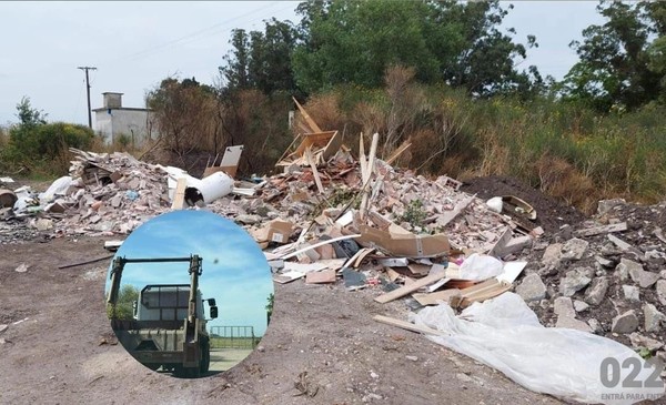 Basura, máquinas y cero respuestas en la zona norte