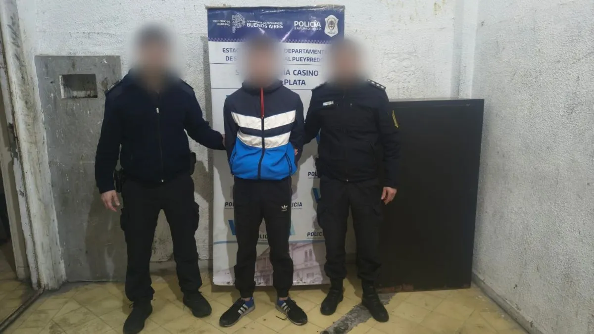 Quiso robar una cadena y lo frenaron en Sarmiento y Brown