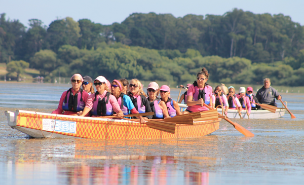 Rosas del Mar competirán en bote dragón por Mar del Plata