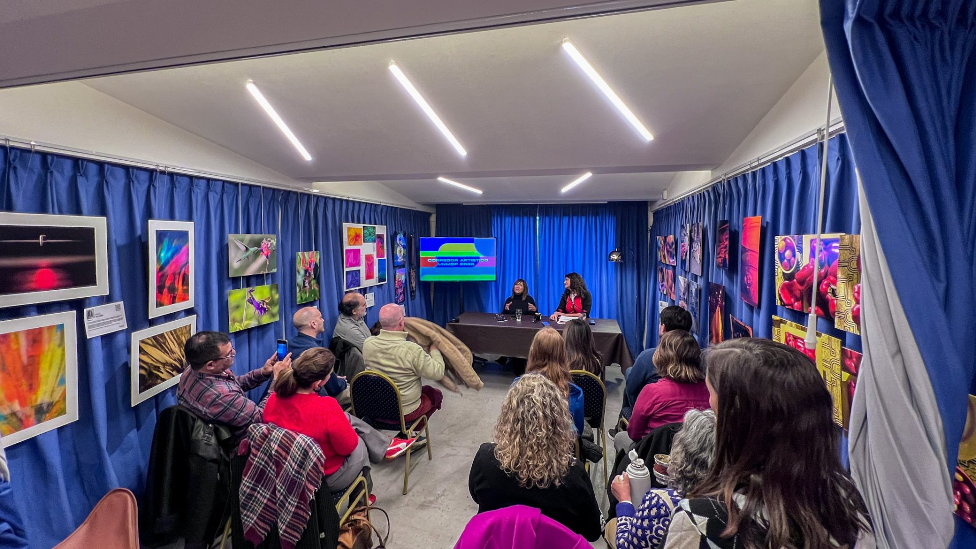 Dos días para colgar arte en la UNMdP