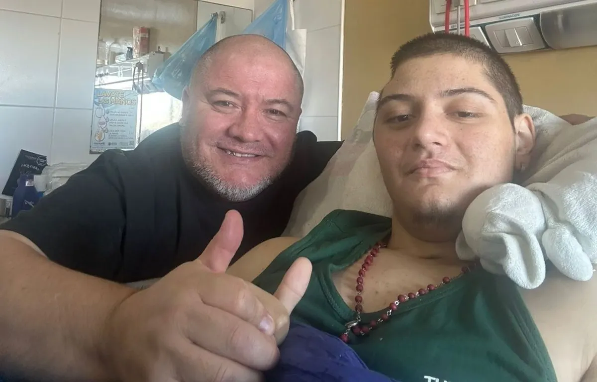 Thiago recibió el alta tras más de dos meses internado