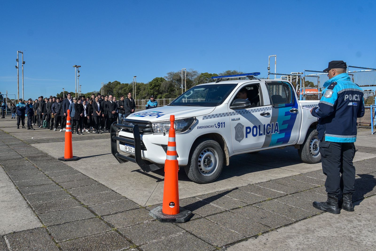 Llegaron 12 patrulleros y salen a funcionar el lunes