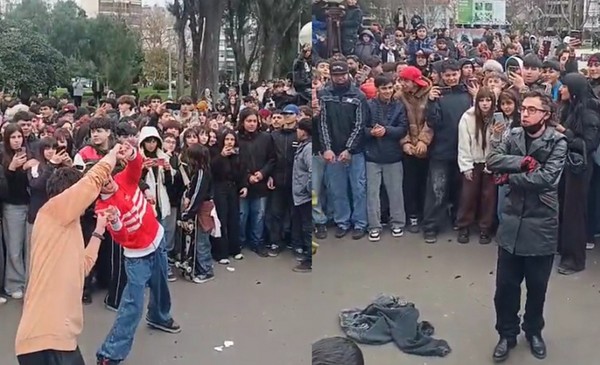 La Plaza Mitre salió a farmear aura