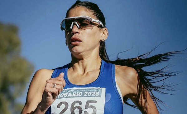 Sofía Luna, mamá y campeona nacional en 10.000 metros