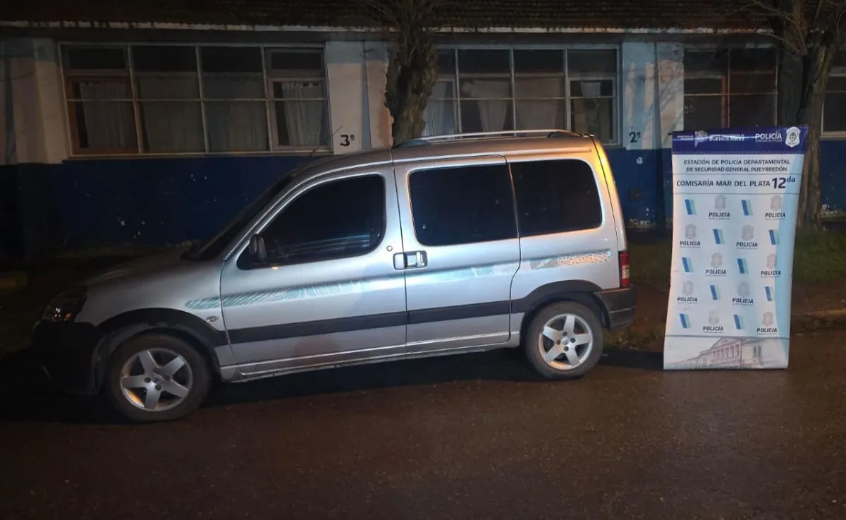 Una alerta frenó a la Partner en Villa Gascón