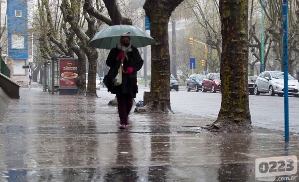 Mar del Plata arranca con ráfagas de hasta 59 km/h