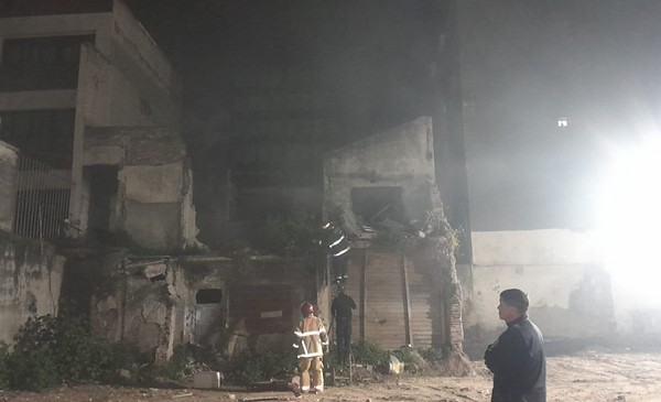 Otro incendio en el conventillo junto a la clínica 25 de Mayo
