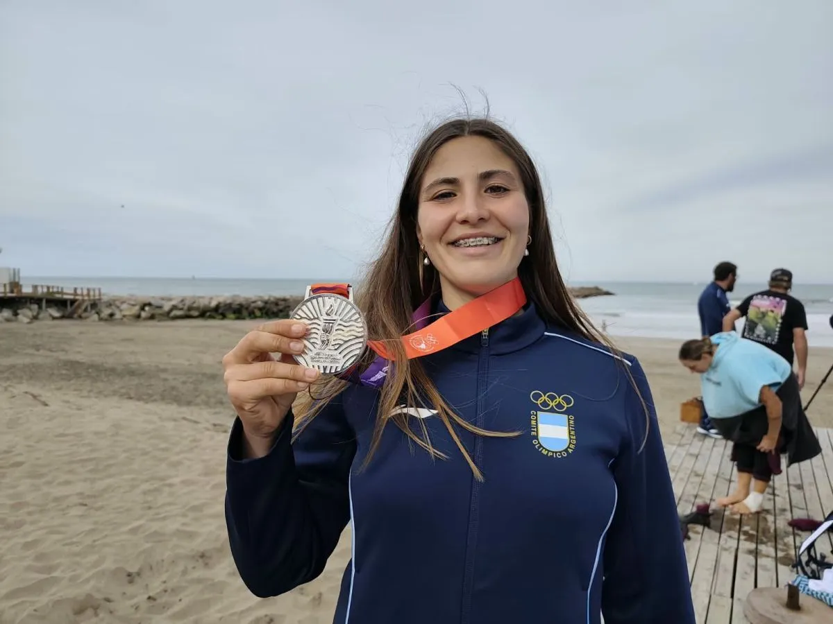 Alma Coletta remó plata para Mar del Plata en ODESUR