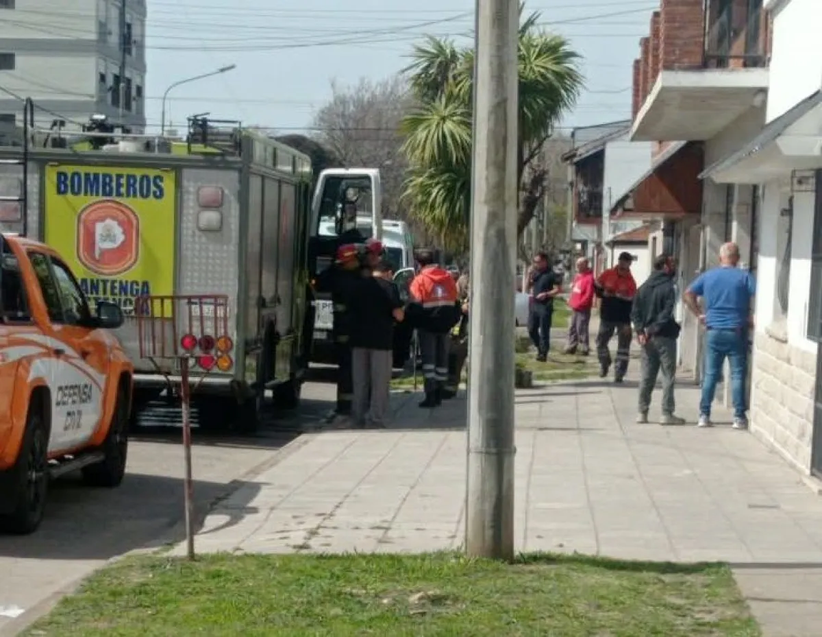 Una chispa provocó una explosión en Falucho al 4900