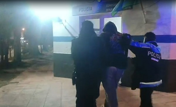 Aprehendieron a un hombre por amenazar a su expareja