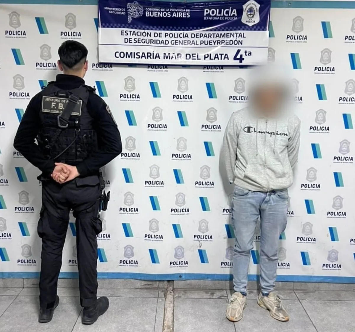 Detuvieron a un joven de 19 por entraderas en Mar del Plata