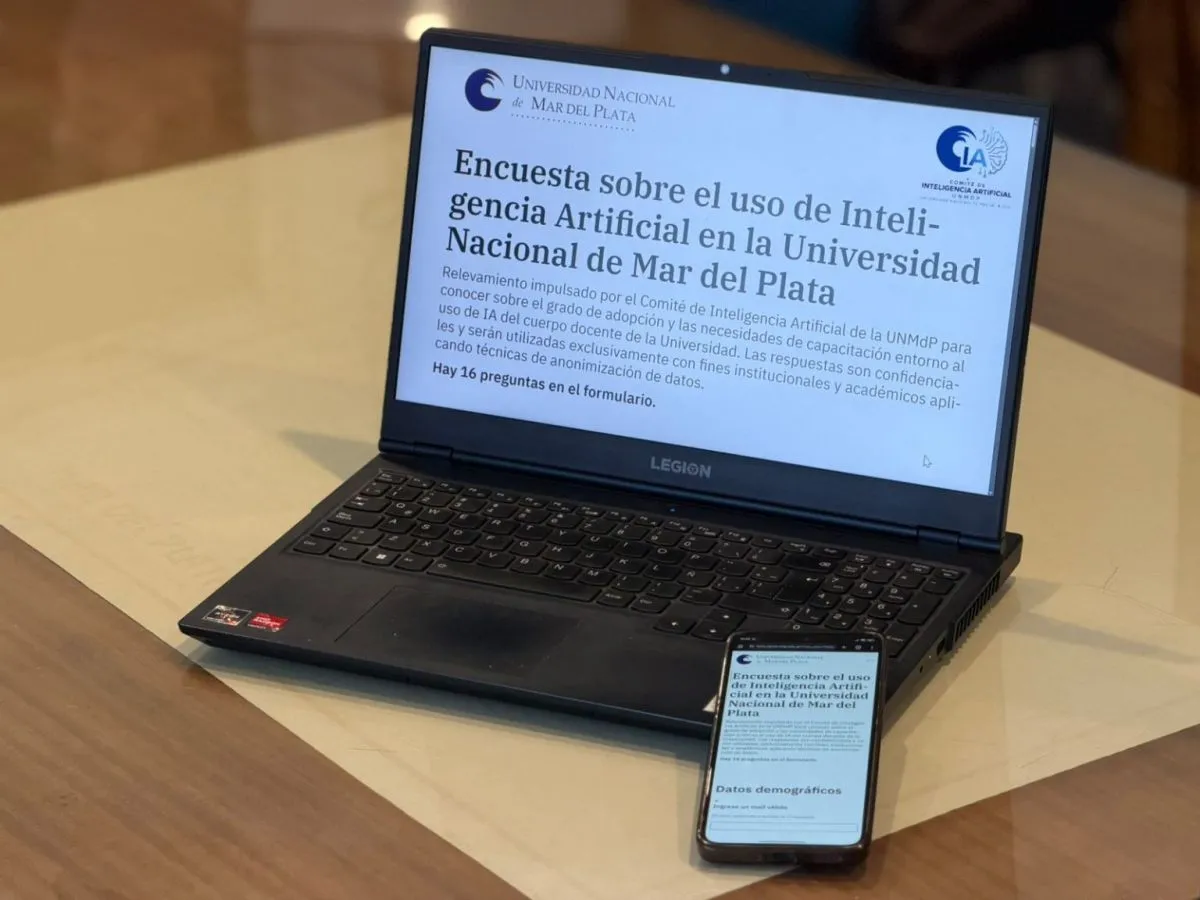 La UNMDP releva cómo entra la IA al aula