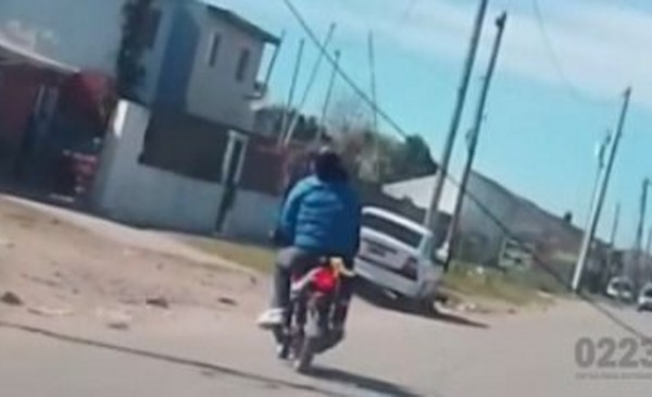 Un cable a la altura del cuello alertó a Belisario Roldán