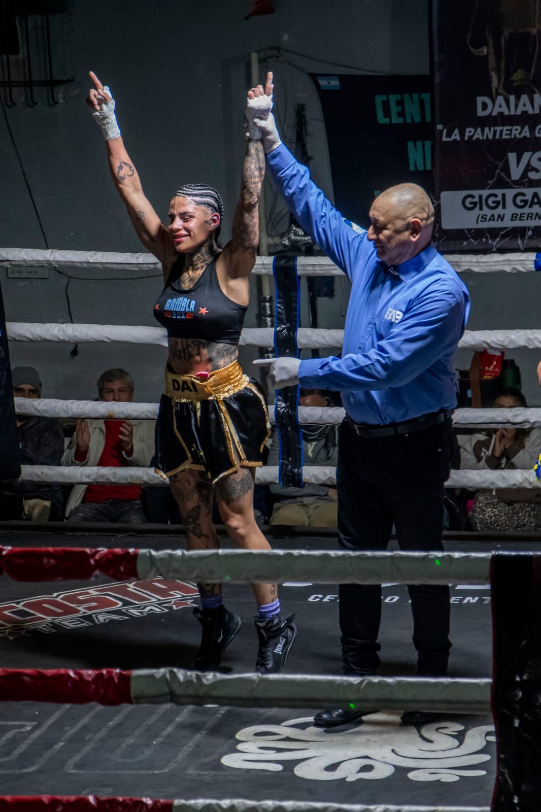 Daiana González ganó y va por más arriba del ring