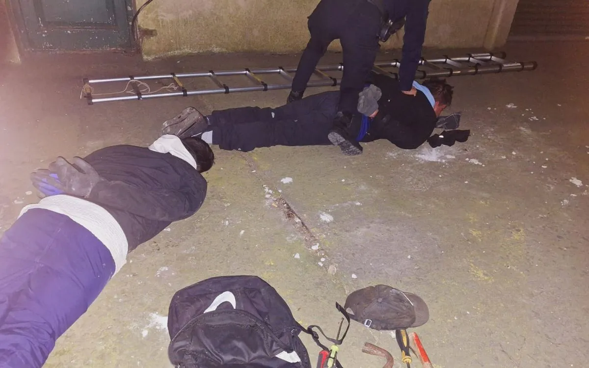 Dos detenidos en un depósito de Brown al 6200
