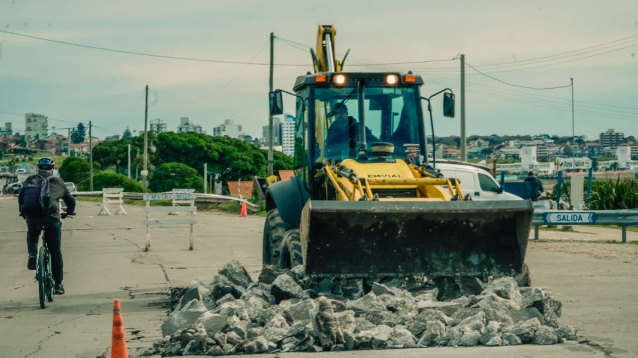 2.200 m² de hormigón para que la ciudad deje de saltar