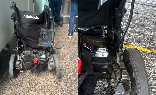 Volar 40 minutos, reclamar cinco horas por una silla rota