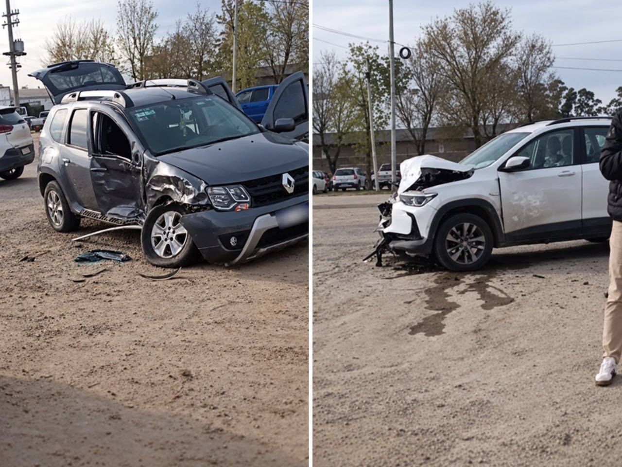 Choque en ruta 88 y una mujer trasladada al Interzonal