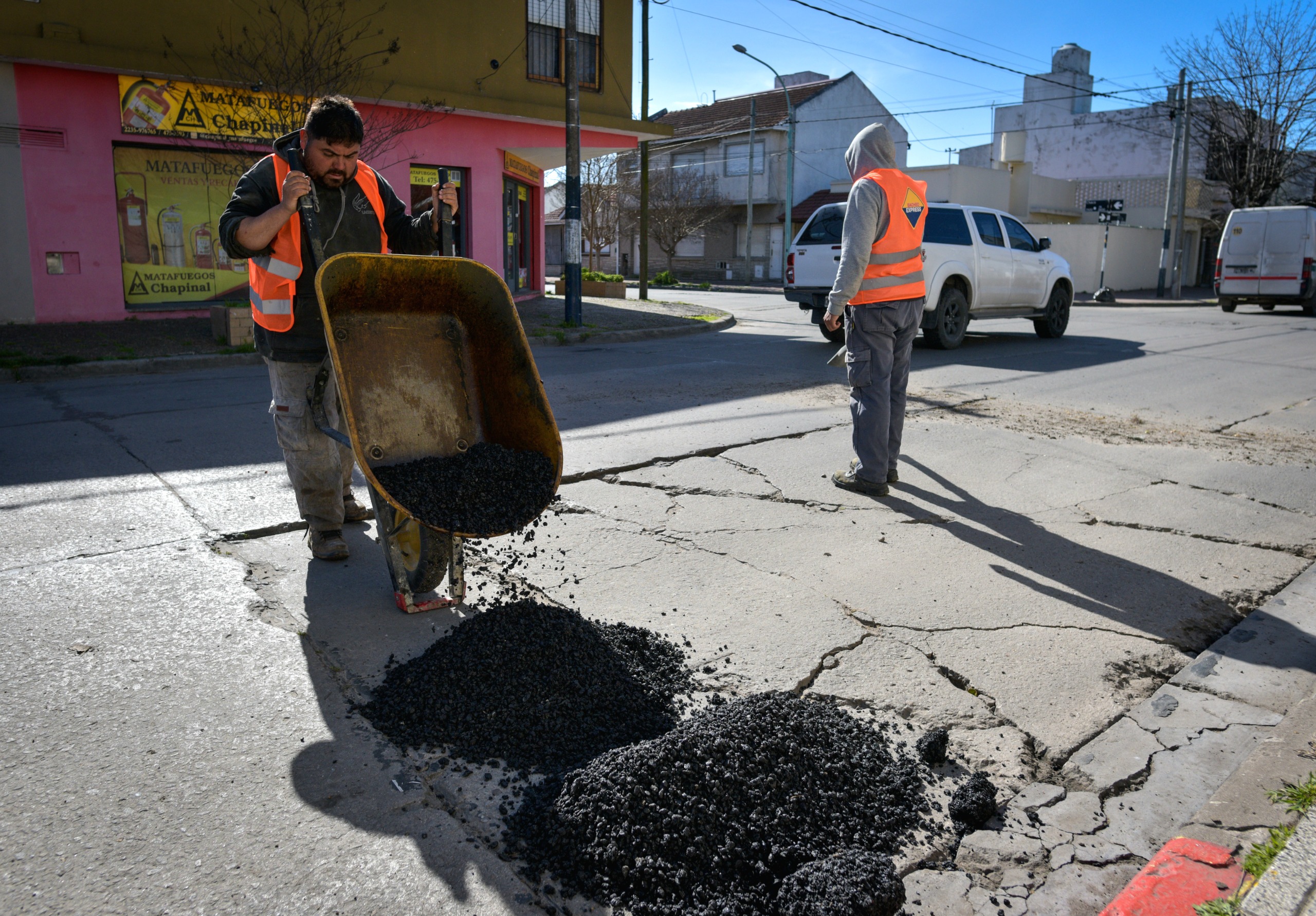 1.000 m² menos de cráteres en Parque Luro