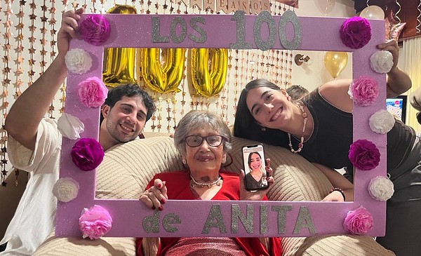 Anita cumplió 100 y Mar del Plata fue su casa