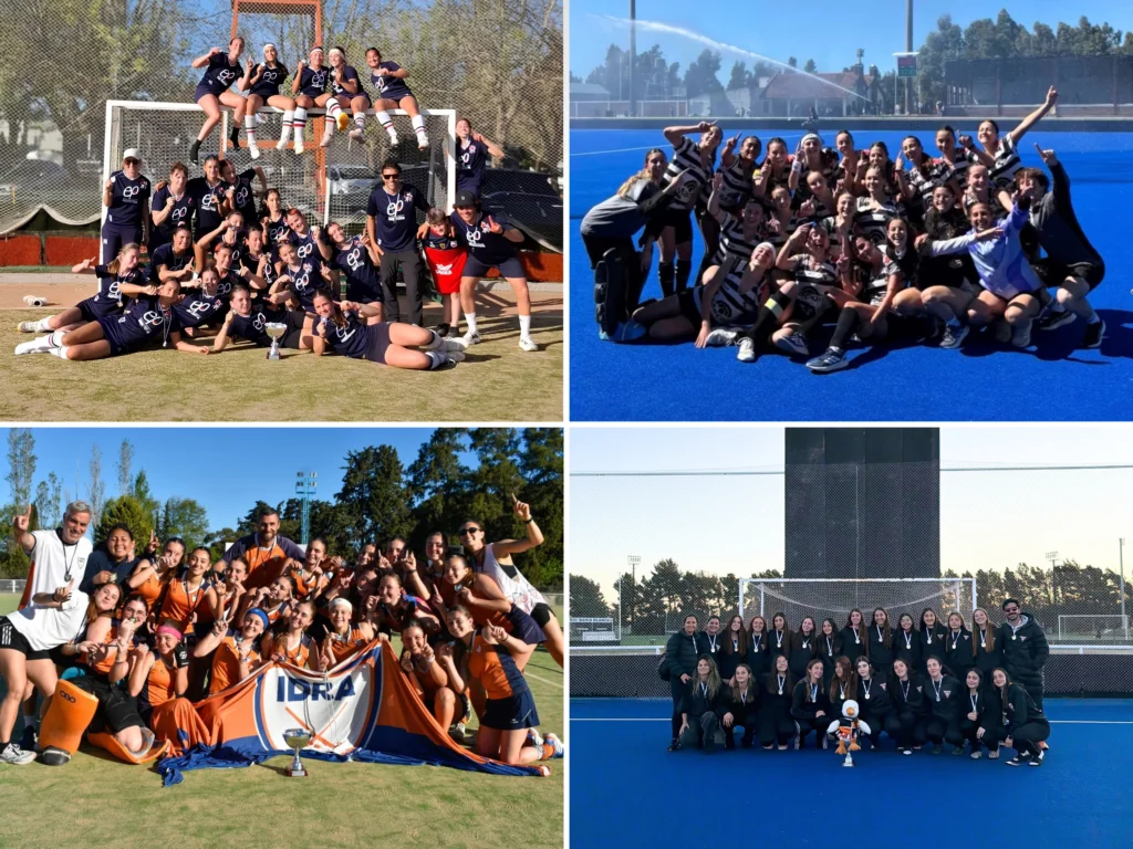 Cuatro coronas Sub 16 para el hockey de la AAMH