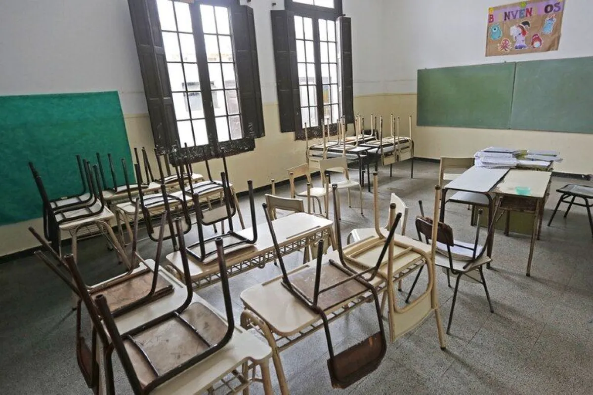 Paro docente y un reclamo de $3,1 millones