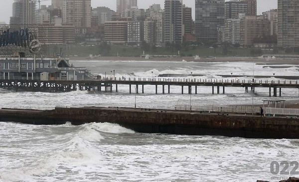 Viernes con 100% de lluvia y ráfagas de 50 km/h