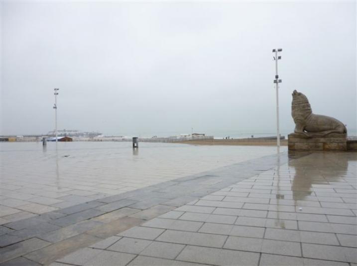 Martes 13 con lluvia y apenas 14° en Mar del Plata