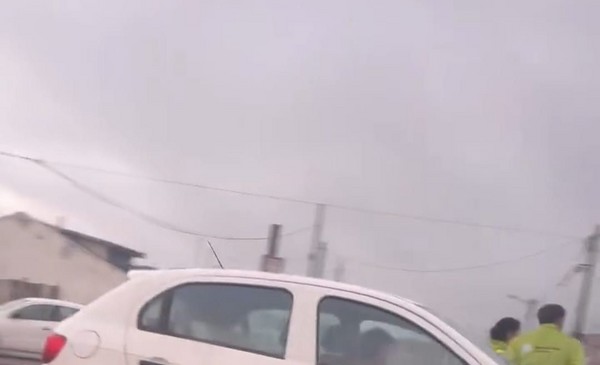 Choque en ruta 11 y corte total hacia Mar del Plata