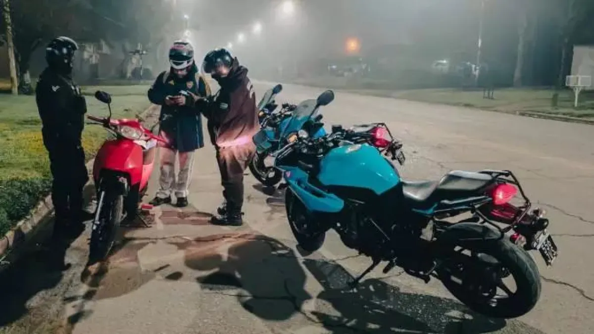 63 motos quedaron fuera de juego en Mar del Plata
