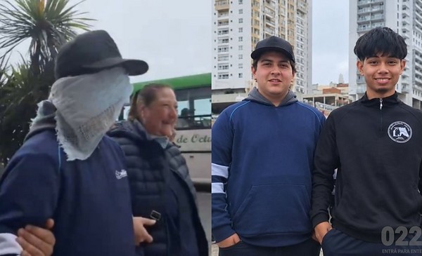 Dos jóvenes de Moreno vieron el mar por primera vez