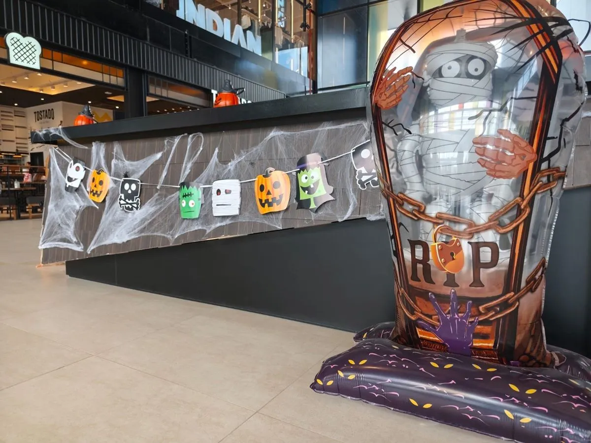 Bendu tira 250 kilos de caramelos por Halloween