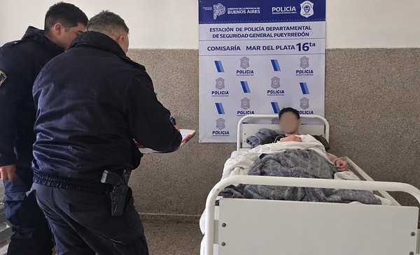Quiso robar dos distribuidoras y terminó detenido en el HIGA