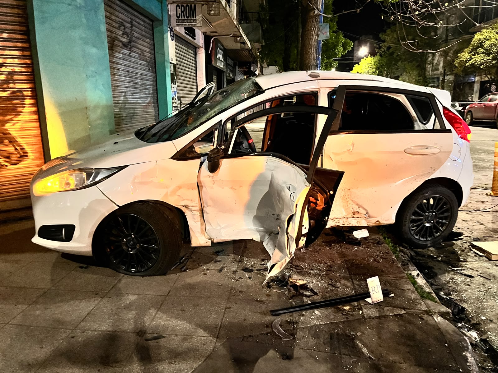 Cuatro hospitalizados tras un choque en Rivadavia y San Juan