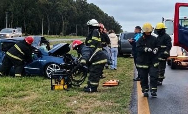Murió un joven de 29 años tras un choque en la Autovía 2