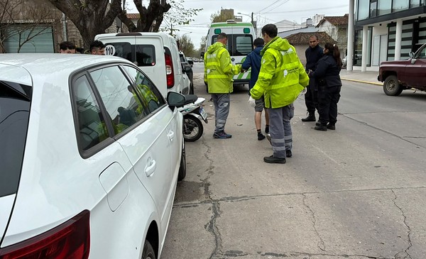 Chocaron a un repartidor en Avellaneda y Lamadrid