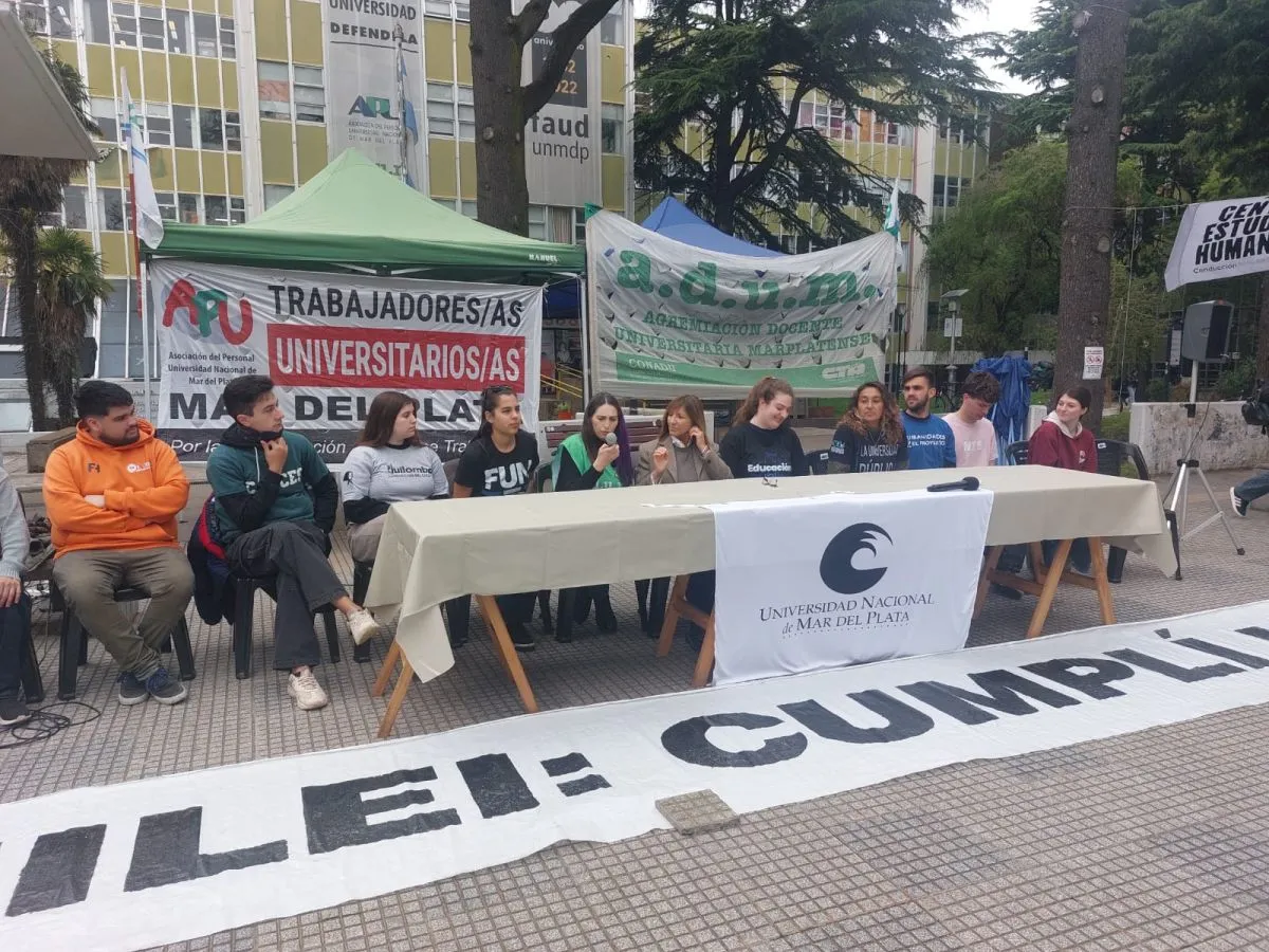 La UNMdP marcha el jueves con 33 puntos de atraso salarial