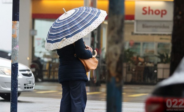 Ráfagas de 59 km/h y lluvia hasta el domingo