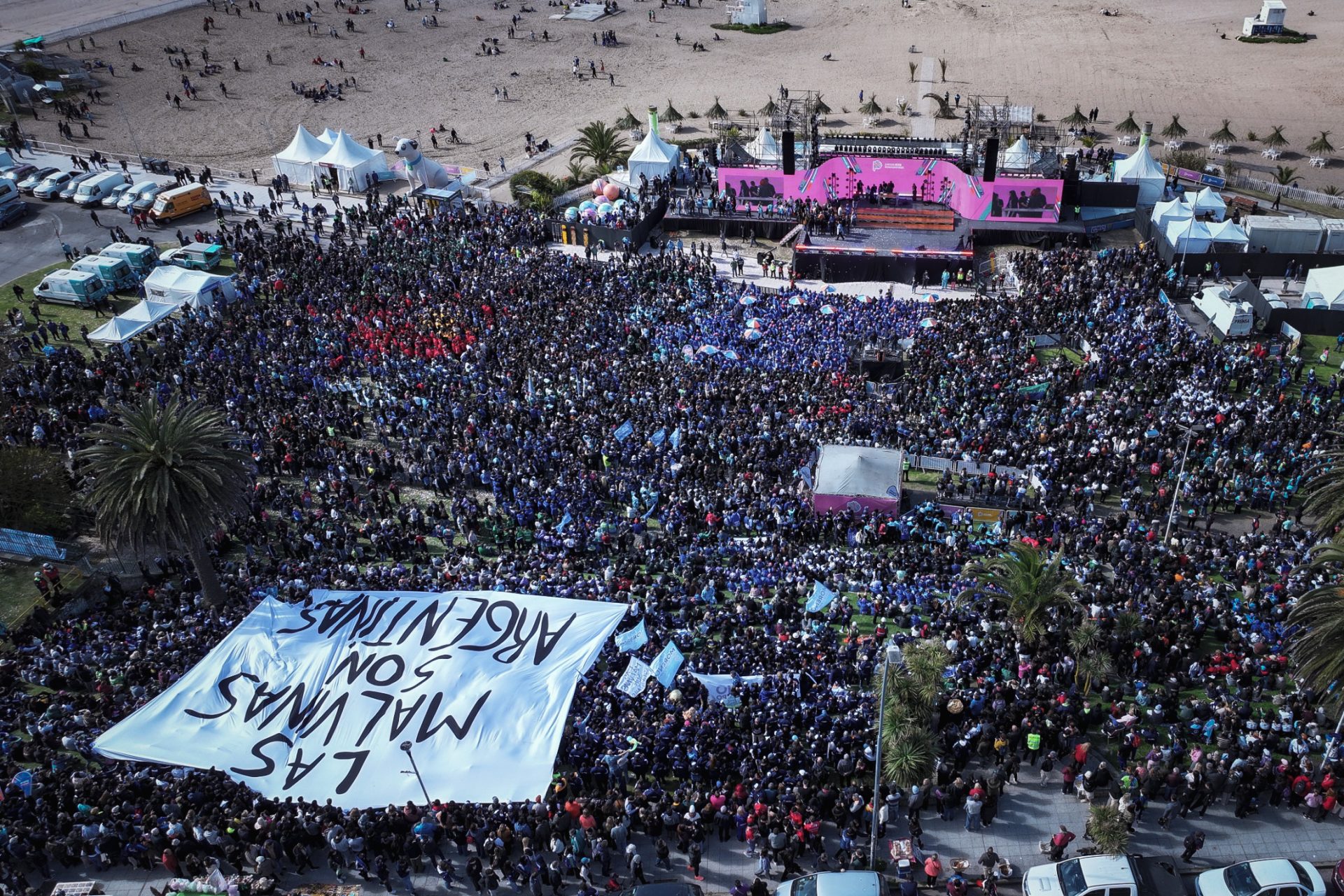 Cinco días, $21 mil millones y una ciudad llena