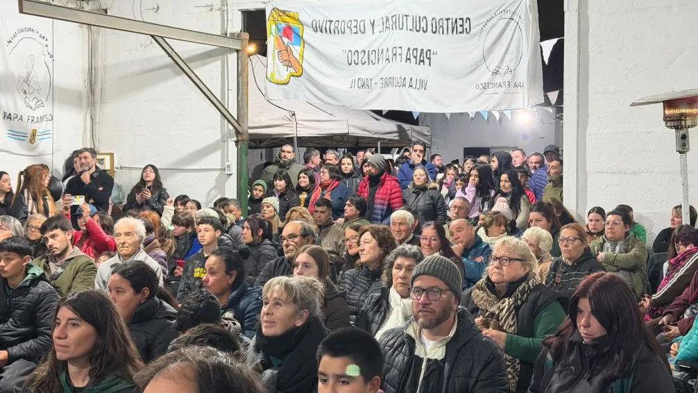 Villa Aguirre estrenó el Centro Papa Francisco