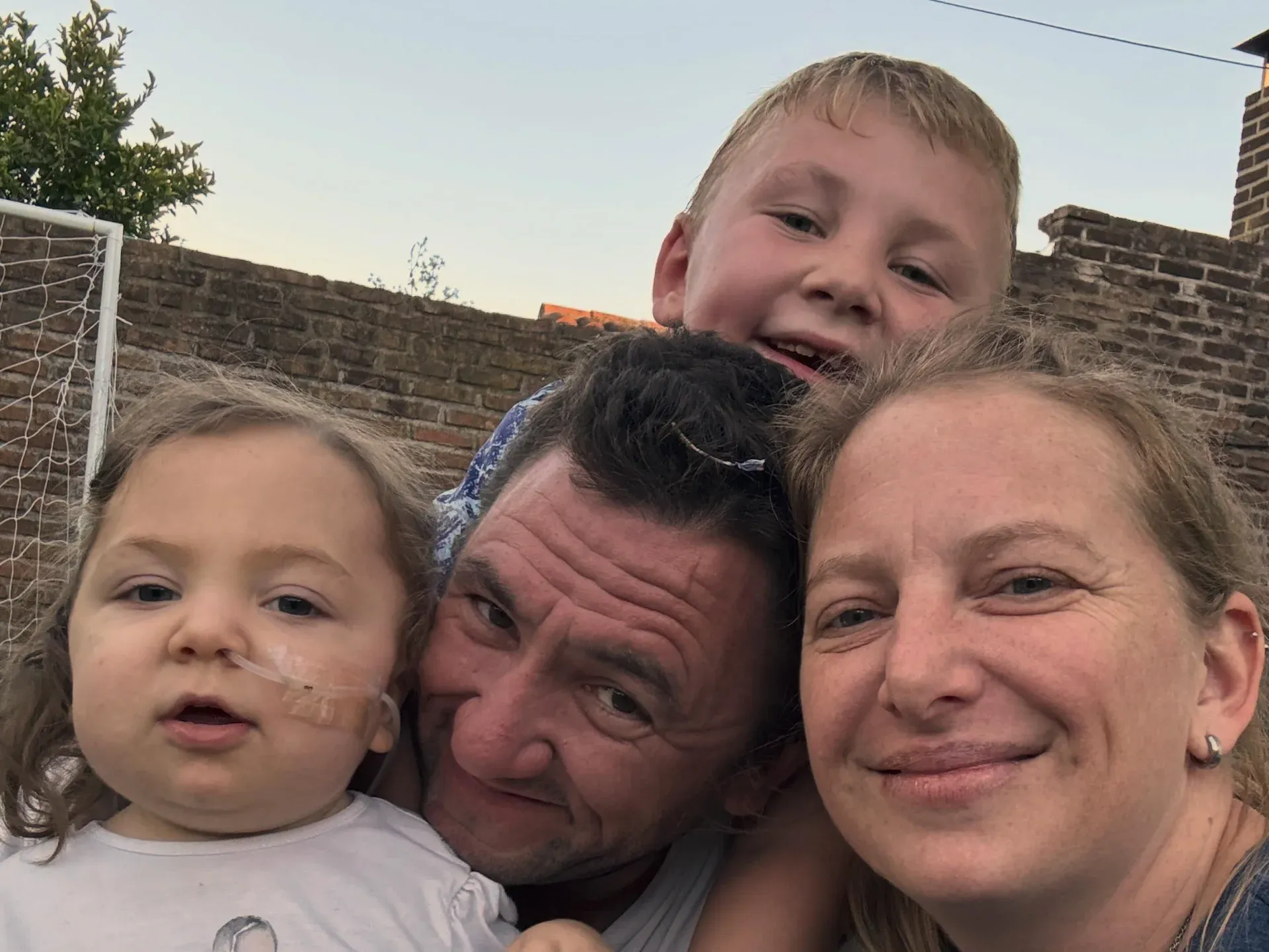 La familia de Inés agradeció a su donante en el Día del Donante
