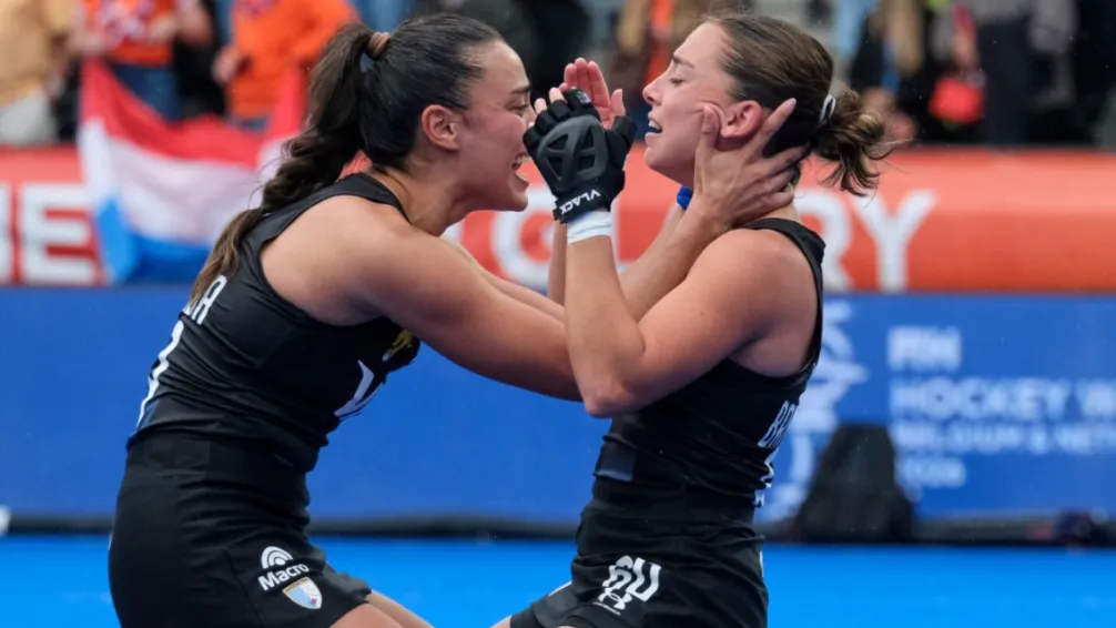 Brisa Bruggesser tocó el cielo con Las Leonas