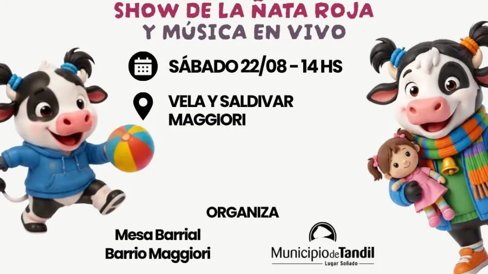 La Ñata Roja llega al Maggiori por el Mes de las Infancias