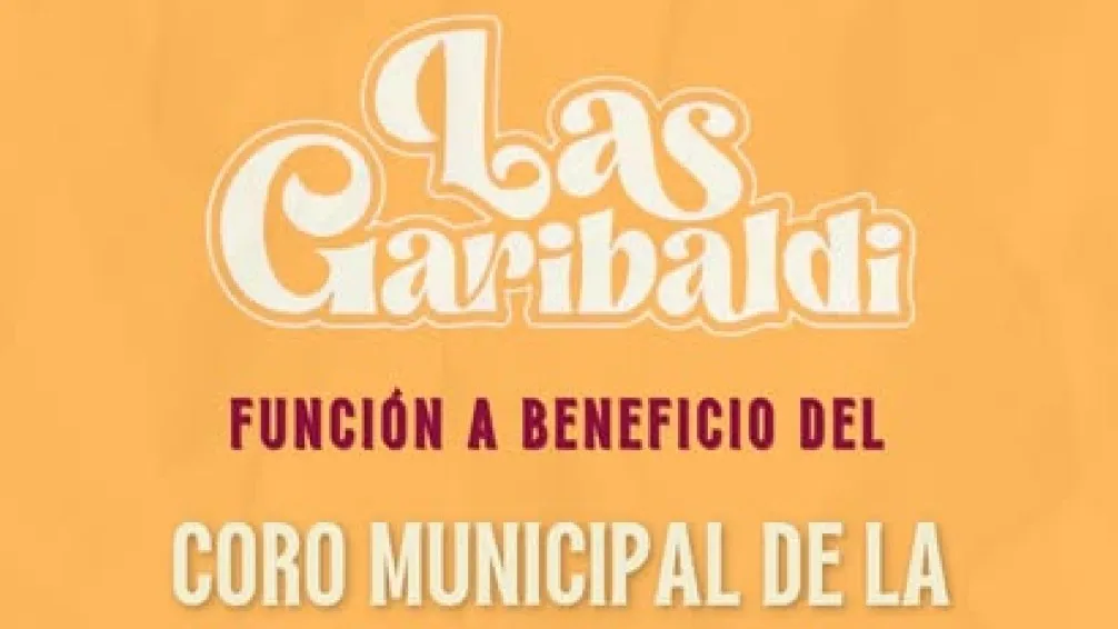 Las Garibaldi sube a escena por el Coro de la Tercera Edad